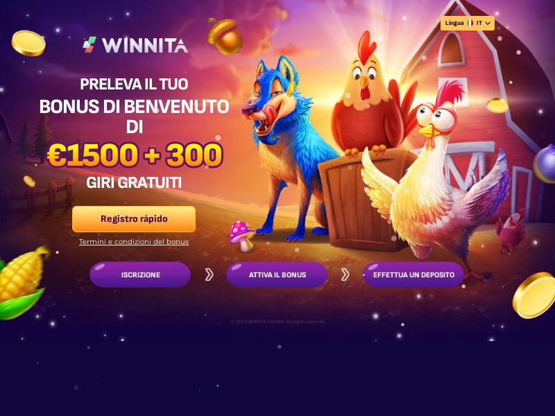 Scopri il Mondo del Winnita Casinò Giochi e Opportunità Scopri il Mondo del Winnita Casinò Giochi e Opportunità